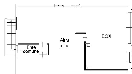 Planimetria 3 - Tre locali con taverna e box doppio, Brugherio