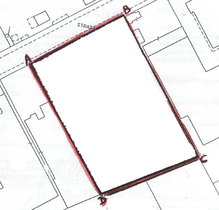 Planimetria 1 - Terreno edificabile uso industriale, Cologno Monzese