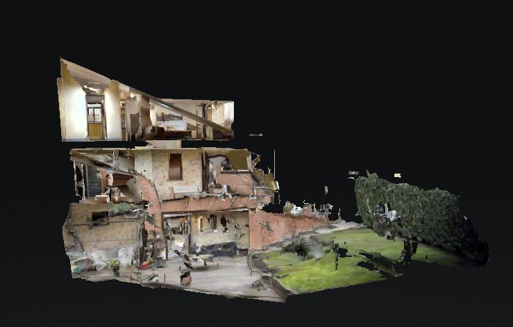 Planimetria 1 - Splendida villa con giardino terrazzo e box triplo, Brugherio